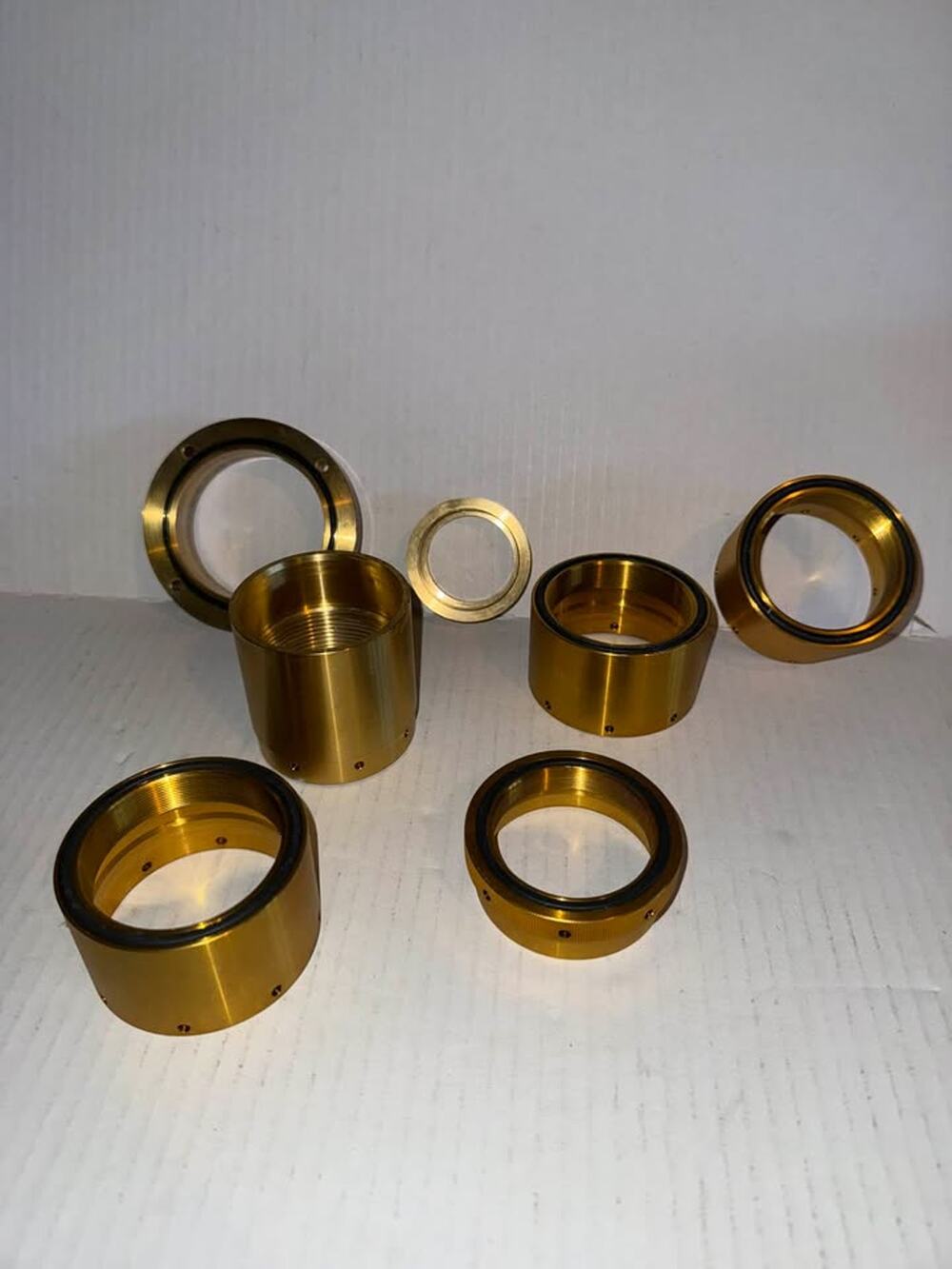 Brass Threaded Collars and Bushings Set